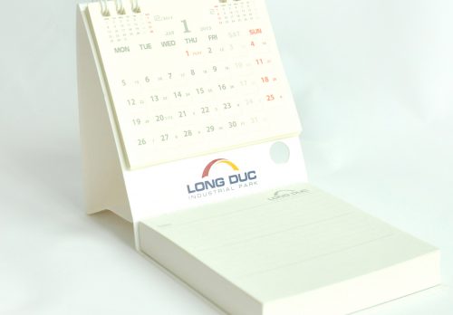 Thiết kế Và in ấn lịch để bàn mini bỏ túi tiện lợi